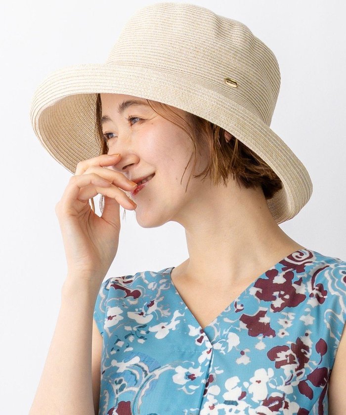 【23区/NIJYUSANKU】のペーパーブレード エッジアップ ハット インテリア・キッズ・メンズ・レディースファッション・服の通販 founy(ファニー) https://founy.com/ ファッション Fashion レディースファッション Fashion for Women キャップ&ハット Hats & Caps 2026年 2026 シンプル Simple, Minimal デニム Denim, Jeans Material フェミニン Feminine, Girly プレート Plate, Dish ペーパー Paper, Kraft Paper メタル Metal, Metal Parts リゾート Resort, Vacation Style エレガント 上品 Elegant 夏 Summer 帽子 Hat, Headwear 旅行 Travel S/S・春夏 SS, Spring/Summer, Warm Season |ID: prp329100004867657 ipo3291000000036261849