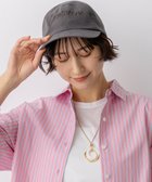 【23区/NIJYUSANKU】のロゴ刺繍 キャップ 人気、トレンドファッション・服の通販 founy(ファニー) ファッション Fashion レディースファッション Fashion for Women キャップ&ハット Hats & Caps キャップ Cap, Baseball Cap デニム Denim, Jeans Material フィット Fit, Slim Fit フォルム Silhouette, Form フロント Front, Front Design 帽子 Hat, Headwear S/S・春夏 SS, Spring/Summer, Warm Season 夏 Summer 2026年 2026 thumbnail グレー系|ID: prp329100004867658 ipo3291000000036261859