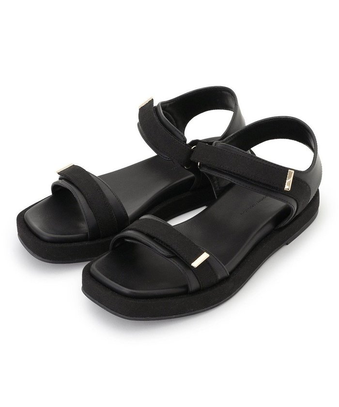 【23区/NIJYUSANKU】の【先行予約】スエードスポーツ サンダル インテリア・キッズ・メンズ・レディースファッション・服の通販 founy(ファニー) https://founy.com/ ファッション Fashion レディースファッション Fashion for Women スポーツウェア Functional & Stylish Sportswear サンダル&ミュール Sandals & Mules 春 Spring コンビ Combo, Combination Style サンダル Sandals, Summer Shoes スタイリッシュ Stylish, Fashionable スポーツ Sports, Activewear フェミニン Feminine, Girly リネン Linen, Linen Fabric リラックス Relax, Relaxed Fit ワイド Wide, Wide Fit S/S・春夏 SS, Spring/Summer, Warm Season 夏 Summer エレガント 上品 Elegant 2026年 2026 |ID: prp329100004867660 ipo3291000000036261872