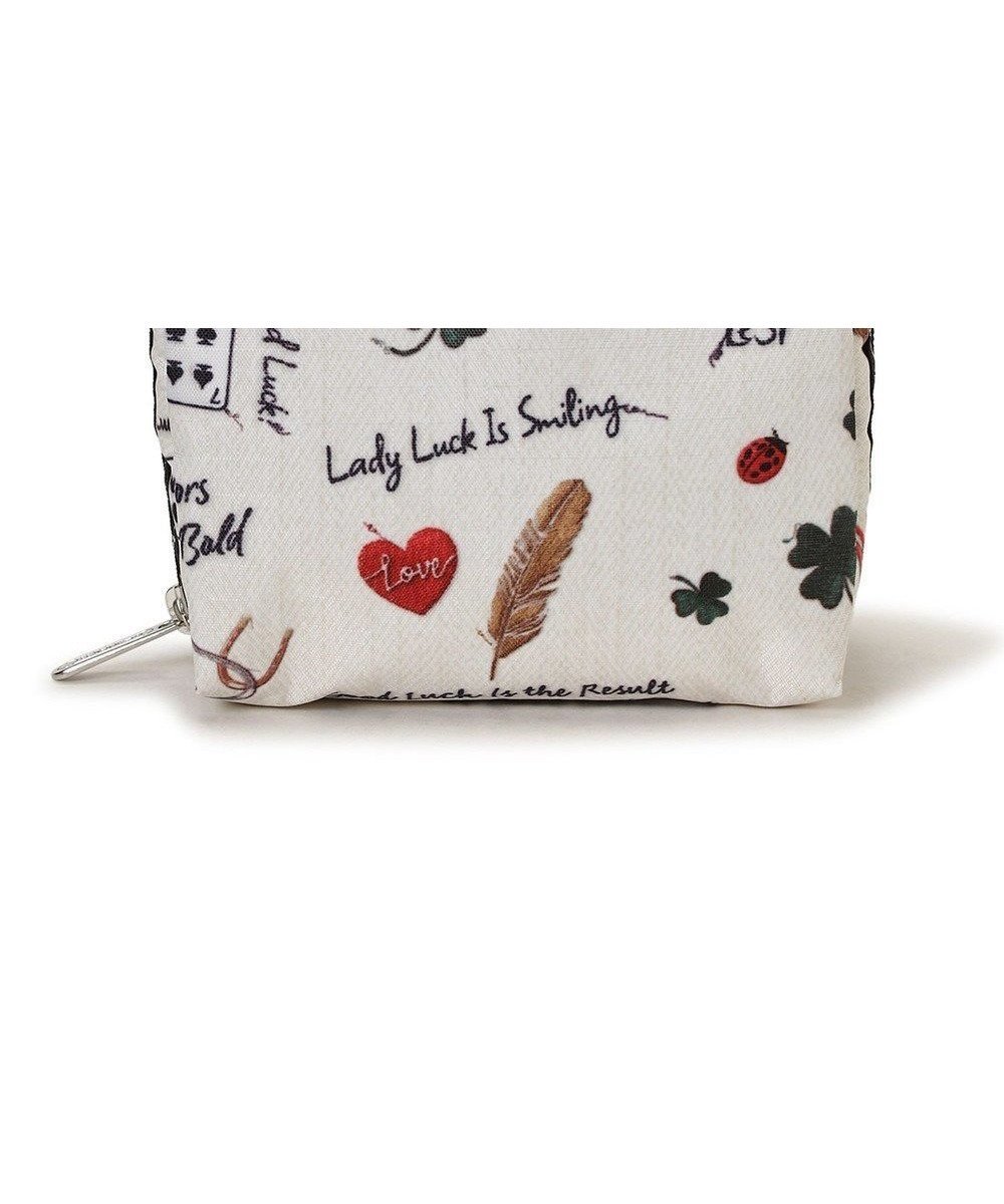 【レスポートサック/LeSportsac】のSQUARE COSMETIC/ハッピーウィッシーズ インテリア・キッズ・メンズ・レディースファッション・服の通販 founy(ファニー) 　ファッション　Fashion　レディースファッション　Fashion for Women　ミニ財布・二つ折り財布　Wallets & Card Cases　ポーチ&ミニバッグ　Pouches & Mini Bags　おすすめ　Recommended / Our Picks　コンパクト　Compact, Small Size　スクエア　Square, Square Shape　プリント　Print, Printed Pattern　ポーチ　Pouch, Small Case　モチーフ　Motif, Design Theme　財布　Wallet, Purse　ハッピーウィッシーズ|ID: prp329100004867696 ipo3291000000036262076