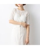 【23区/NIJYUSANKU】の【先行予約】リンクルレースジャージー 5分袖 TEE 人気、トレンドファッション・服の通販 founy(ファニー) ファッション Fashion レディースファッション Fashion for Women トップス・カットソー Cut & Sew Tops シャツ・ブラウス・オフィスカジュアル Elegant Blouses & Button-Ups ロングTシャツ・Tシャツ Longline T-Shirts & Tees カットソー・ベーシックTシャツ Cut-and-Sewn Tops / Stretch Tees & Basics インナー Innerwear 春 Spring カットソー Cut and Sewn Top シンプル Simple, Minimal ジャケット Jacket, Outerwear ストレッチ Stretch, Stretchy Fabric デニム Denim, Jeans Material トレンド Trend, Trending Now フィット Fit, Slim Fit レース Lace, Lace Fabric S/S・春夏 SS, Spring/Summer, Warm Season 夏 Summer エレガント 上品 Elegant 2026年 2026 thumbnail ホワイト系|ID: prp329100004867705 ipo3291000000036262147
