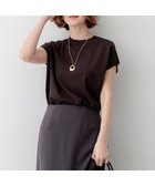 【23区/NIJYUSANKU】の【先行予約】レーヨンポリエステルストレッチ フレンチスリーブ ニット 人気、トレンドファッション・服の通販 founy(ファニー) ファッション Fashion レディースファッション Fashion for Women トップス・カットソー Cut & Sew Tops ニット Knit Tops & Sweaters 春 Spring カーディガン Cardigan, Knitwear スリーブ Sleeve, Long Sleeve / Short Sleeve セーター Sweater, Knitwear デニム Denim, Jeans Material 定番 Standard, Basic Item 人気 Popular, Best Seller フレンチ French, French Style S/S・春夏 SS, Spring/Summer, Warm Season 夏 Summer エレガント 上品 Elegant 2026年 2026 thumbnail ダークブラウン系|ID: prp329100004867706 ipo3291000000036262157