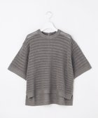 【自由区/JIYU-KU】の【カトリエムブーケ】Tricot en cupro バックジッププルオーバー 人気、トレンドファッション・服の通販 founy(ファニー) ファッション Fashion レディースファッション Fashion for Women トップス・カットソー Cut & Sew Tops ニット Knit Tops & Sweaters カジュアルプルオーバー・ニットトップス Pullovers & Knit Tops / Casual Pullovers 春 Spring キュプラ Cupro, Eco Fabric セーター Sweater, Knitwear バランス Balance, Style Balance フォルム Silhouette, Form ミックス Mix, Mixed Style モダン Modern, Contemporary S/S・春夏 SS, Spring/Summer, Warm Season 夏 Summer thumbnail グレー|ID: prp329100004867709 ipo3291000000036262212