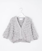 【自由区/JIYU-KU】の【カトリエムブーケ】Cardigan tout doux フリンジカーディガン 人気、トレンドファッション・服の通販 founy(ファニー) ファッション Fashion レディースファッション Fashion for Women トップス・カットソー Cut & Sew Tops カーディガン・羽織り Layered Style Cardigans 春 Spring カーディガン Cardigan, Knitwear ショート Short, Short Length バランス Balance, Style Balance ミックス Mix, Mixed Style モダン Modern, Contemporary S/S・春夏 SS, Spring/Summer, Warm Season 夏 Summer thumbnail ライトグレー|ID: prp329100004867725 ipo3291000000036262336