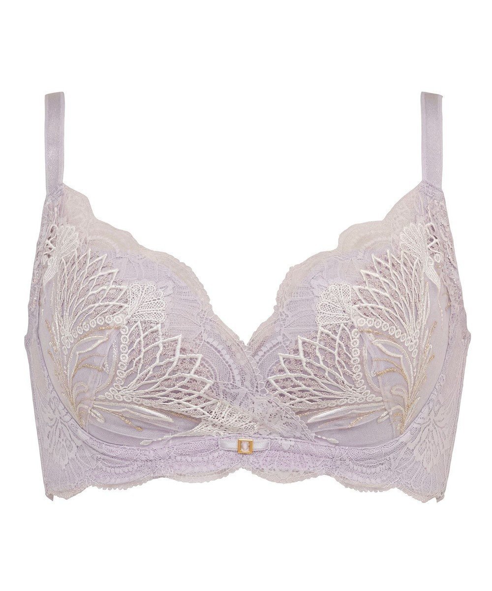 【ブラデリス ニューヨーク/BRADELIS New York】の【BRADELIS New York】ノンワイヤーブラ26S1 ブラデリス 補正下着 補整 ブラジャー インテリア・キッズ・メンズ・レディースファッション・服の通販 founy(ファニー) 　ファッション　Fashion　レディースファッション　Fashion for Women　下着・ランジェリー　Lingerie & Intimates　アンダーウェア・ベースインナー・肌着　Underwear / Base Layer / Undergarments　アンダー　Underwear Essentials　エレガント 上品　Elegant　カシュクール　Wrap Design　ストレッチ　Stretch, Stretchy Fabric　デコルテ　Décolleté, Neckline　フィット　Fit, Slim Fit　ブラジャー　Bra, Lingerie　ラップ　Wrap, Wrap Design　ループ　Loop, Loop Knit　レース　Lace, Lace Fabric　ワイヤー　Wire, Wired Bra　ライラック|ID: prp329100004867727 ipo3291000000036262353