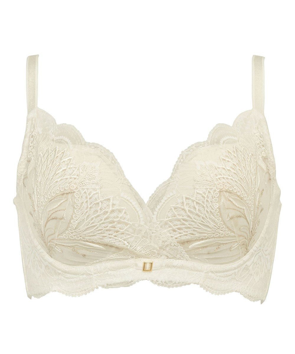 【ブラデリス ニューヨーク/BRADELIS New York】の【BRADELIS New York】ノンワイヤーブラ26S1 ブラデリス 補正下着 補整 ブラジャー インテリア・キッズ・メンズ・レディースファッション・服の通販 founy(ファニー) 　ファッション　Fashion　レディースファッション　Fashion for Women　下着・ランジェリー　Lingerie & Intimates　アンダーウェア・ベースインナー・肌着　Underwear / Base Layer / Undergarments　アンダー　Underwear Essentials　エレガント 上品　Elegant　カシュクール　Wrap Design　ストレッチ　Stretch, Stretchy Fabric　デコルテ　Décolleté, Neckline　フィット　Fit, Slim Fit　ブラジャー　Bra, Lingerie　ラップ　Wrap, Wrap Design　ループ　Loop, Loop Knit　レース　Lace, Lace Fabric　ワイヤー　Wire, Wired Bra　ホワイト|ID: prp329100004867727 ipo3291000000036262354