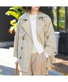 【クラフトスタンダードブティック/CRAFT STANDARD BOUTIQUE】のワイドカフスミディトレンチコート 人気、トレンドファッション・服の通販 founy(ファニー) ファッション Fashion レディースファッション Fashion for Women アウター Coat / Outerwear Collection コート・ロングコート・ピーコート Long Coats, Peacoats & More レディースジャケット・軽アウター Jackets トレンチコート / 春秋の定番アウター Trench Coats 春 Spring ジャケット Jacket, Outerwear スニーカー Sneakers, Trainers バランス Balance, Style Balance ポケット Pocket, Pocket Detail リラックス Relax, Relaxed Fit ワイド Wide, Wide Fit S/S・春夏 SS, Spring/Summer, Warm Season 夏 Summer エレガント 上品 Elegant thumbnail Beige|ID: prp329100004867730 ipo3291000000036262379