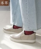 【ポインター/Pointer】の本革スライドオンスリッポン 人気、トレンドファッション・服の通販 founy(ファニー) ファッション Fashion レディースファッション Fashion for Women クッション Cushion, Throw Pillow 軽量 Lightweight, Ultra Light スニーカー Sneakers, Trainers スリッポン Slip-On, Loafer フィット Fit, Slim Fit thumbnail ライトグレー|ID: prp329100004867735 ipo3291000000036262459