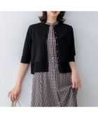 【組曲/KUMIKYOKU】の【先行予約】シアーニット5分袖 カーディガン 人気、トレンドファッション・服の通販 founy(ファニー) ファッション Fashion レディースファッション Fashion for Women トップス・カットソー Cut & Sew Tops ニット Knit Tops & Sweaters カーディガン・羽織り Layered Style Cardigans アンサンブル Ensemble Set エレガント 上品 Elegant 春 Spring カーディガン Cardigan, Knitwear コンパクト Compact, Small Size シアー Sheer, See-Through シンプル Simple, Minimal チャーム Charm, Pendant ドレープ Drape, Draping Fabric メタル Metal, Metal Parts モダン Modern, Contemporary リラックス Relax, Relaxed Fit S/S・春夏 SS, Spring/Summer, Warm Season おすすめ Recommended / Our Picks 夏 Summer thumbnail ブラック系|ID: prp329100004867736 ipo3291000000036262472