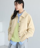 【クラフトスタンダードブティック/CRAFT STANDARD BOUTIQUE】のワークシャツブルゾン Light Beige|ID: prp329100004867743 ipo3291000000036262548