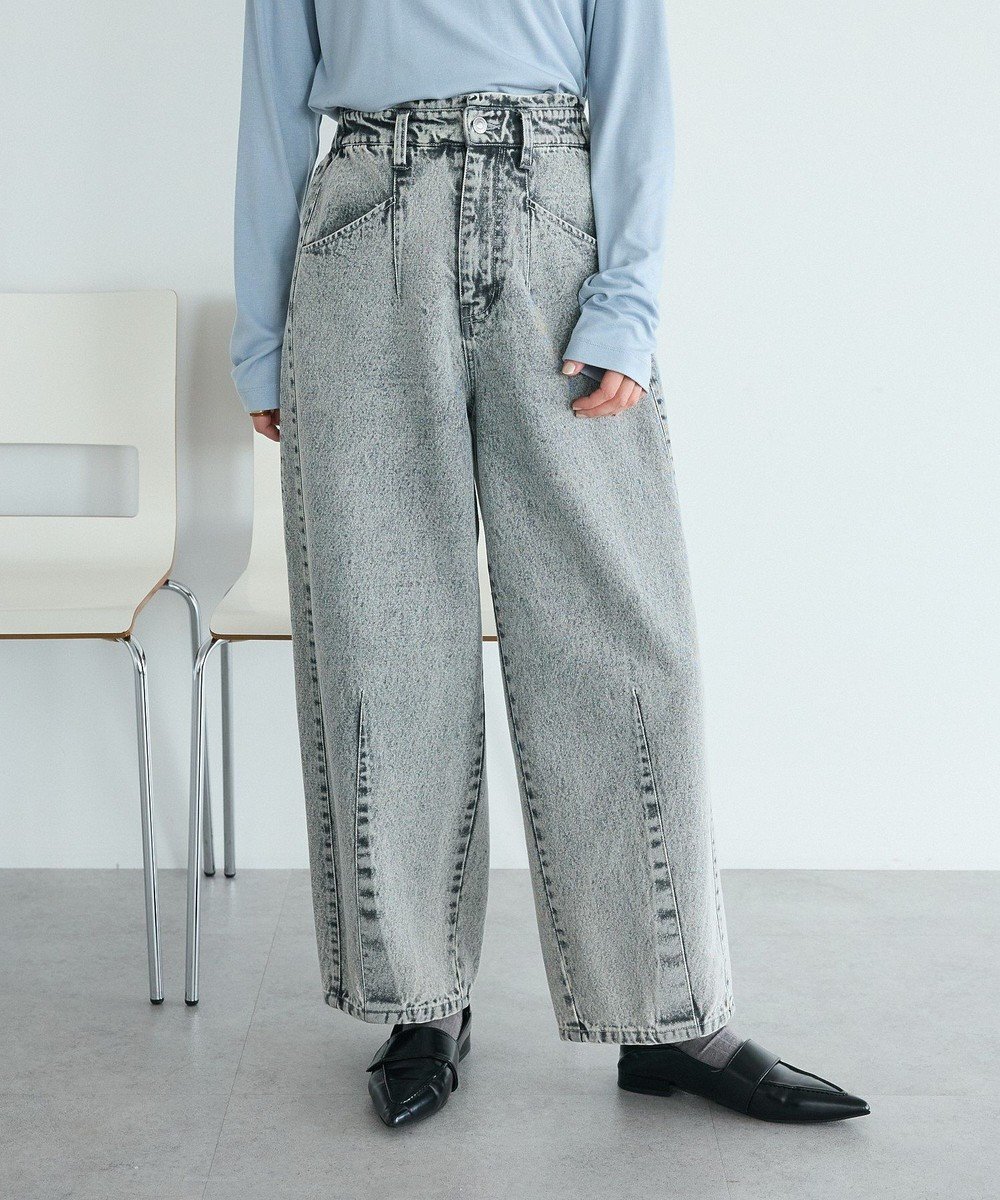 【クラフトスタンダードブティック/CRAFT STANDARD BOUTIQUE】のカーブデニムパンツ 人気、トレンドファッション・服の通販 founy(ファニー) 　ファッション　Fashion　レディースファッション　Fashion for Women　パンツ　Pants & Trousers　デニムパンツ・ジーンズ・美脚デニム　Denim Jeans & Pants　おすすめ　Recommended / Our Picks　デニム　Denim, Jeans Material　トレンド　Trend, Trending Now　バランス　Balance, Style Balance　フォルム　Silhouette, Form　ポケット　Pocket, Pocket Detail　リラックス　Relax, Relaxed Fit　夏　Summer　春　Spring　S/S・春夏　SS, Spring/Summer, Warm Season　 other-1|ID: prp329100004867746 ipo3291000000036262576