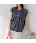 【組曲/KUMIKYOKU】の【先行予約・WEB限定】サマージャージーバルーンシルエット カットソー 人気、トレンドファッション・服の通販 founy(ファニー) ファッション Fashion レディースファッション Fashion for Women トップス・カットソー Cut & Sew Tops シャツ・ブラウス・オフィスカジュアル Elegant Blouses & Button-Ups ロングTシャツ・Tシャツ Longline T-Shirts & Tees カットソー・ベーシックTシャツ Cut-and-Sewn Tops / Stretch Tees & Basics 春 Spring カットソー Cut and Sewn Top ギャザー Gathered, Ruffled 吸水 Absorbent, Quick-Dry ノースリーブ Sleeveless, No-Sleeve バルーン Balloon, Balloon Silhouette フィット Fit, Slim Fit フレア Flare, Flared ブラウジング Blouson Silhouette, Cinched Waist S/S・春夏 SS, Spring/Summer, Warm Season 夏 Summer thumbnail グレー系|ID: prp329100004867747 ipo3291000000036262588