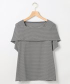 【組曲/KUMIKYOKU】の【先行予約】GIZAコットンオフショルダー カットソー 人気、トレンドファッション・服の通販 founy(ファニー) ファッション Fashion レディースファッション Fashion for Women トップス・カットソー Cut & Sew Tops シャツ・ブラウス・オフィスカジュアル Elegant Blouses & Button-Ups ロングTシャツ・Tシャツ Longline T-Shirts & Tees カットソー・ベーシックTシャツ Cut-and-Sewn Tops / Stretch Tees & Basics 春 Spring カットソー Cut and Sewn Top 吸水 Absorbent, Quick-Dry スクエア Square, Square Shape デニム Denim, Jeans Material パターン Pattern, Design Print フェミニン Feminine, Girly S/S・春夏 SS, Spring/Summer, Warm Season おすすめ Recommended / Our Picks 夏 Summer エレガント 上品 Elegant thumbnail ネイビー×オフ系2|ID: prp329100004867748 ipo3291000000036262608