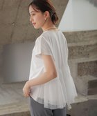 【組曲/KUMIKYOKU】の【先行予約】GIZAコットンチュールコンビ カットソー 人気、トレンドファッション・服の通販 founy(ファニー) ファッション Fashion レディースファッション Fashion for Women トップス・カットソー Cut & Sew Tops シャツ・ブラウス・オフィスカジュアル Elegant Blouses & Button-Ups ロングTシャツ・Tシャツ Longline T-Shirts & Tees カットソー・ベーシックTシャツ Cut-and-Sewn Tops / Stretch Tees & Basics 春 Spring カットソー Cut and Sewn Top 吸水 Absorbent, Quick-Dry ショルダー Shoulder, Shoulder Strap シンプル Simple, Minimal ティアード Tiered, Tiered Style ドロップ Drop Shoulder, Dropped Style S/S・春夏 SS, Spring/Summer, Warm Season おすすめ Recommended / Our Picks 夏 Summer エレガント 上品 Elegant thumbnail アイボリー系|ID: prp329100004867749 ipo3291000000036262614