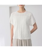 【組曲/KUMIKYOKU】の【先行予約・WEB限定】バックリボンケーブル ニット ホワイト系|ID: prp329100004867751 ipo3291000000036273303