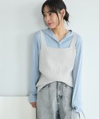 【クラフトスタンダードブティック/CRAFT STANDARD BOUTIQUE】の前後2WAY/ミニブークレベスト 人気、トレンドファッション・服の通販 founy(ファニー) ファッション Fashion レディースファッション Fashion for Women アウター Coat / Outerwear Collection トップス・カットソー Cut & Sew Tops ベスト&ジレ / 重ね着スタイル Vests & Gilets アクセサリー Fashion Accessories 春 Spring シンプル Simple, Minimal スクエア Square, Square Shape スニーカー Sneakers, Trainers チェーン Chain, Chain Strap バランス Balance, Style Balance フィット Fit, Slim Fit ベスト Vest, Waistcoat ポケット Pocket, Pocket Detail モダン Modern, Contemporary リラックス Relax, Relaxed Fit ワイド Wide, Wide Fit S/S・春夏 SS, Spring/Summer, Warm Season 夏 Summer thumbnail Light Gray|ID: prp329100004867754 ipo3291000000036262657