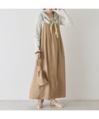 【アメリカンホリック/AMERICAN HOLIC】のタックサテンキャミワンピース Camel|ID: prp329100004867759 ipo3291000000036262699