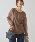 【アメリカンホリック/AMERICAN HOLIC】のシアーニットプルオーバー Brown|ID: prp329100004867760 ipo3291000000036262708