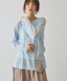 【アメリカンホリック/AMERICAN HOLIC】のシアーニットプルオーバー Blue|ID: prp329100004867760 ipo3291000000036262711