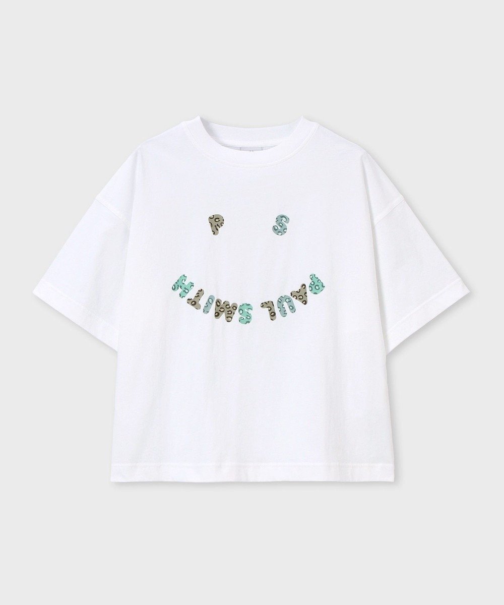 【ポール スミス/Paul Smith】のPS Happy アニマルロゴ 半袖Tシャツ 人気、トレンドファッション・服の通販 founy(ファニー) 　ファッション　Fashion　レディースファッション　Fashion for Women　トップス・カットソー　Cut & Sew Tops　シャツ・ブラウス・オフィスカジュアル　Elegant Blouses & Button-Ups　ロングTシャツ・Tシャツ　Longline T-Shirts & Tees　カットソー・ベーシックTシャツ　Cut-and-Sewn Tops / Stretch Tees & Basics　おすすめ　Recommended / Our Picks　インナー　Innerwear　カットソー　Cut and Sewn Top　シンプル　Simple, Minimal　ジャケット　Jacket, Outerwear　デニム　Denim, Jeans Material　モチーフ　Motif, Design Theme　レオパード　Leopard, Animal Print　半袖　Short Sleeve, Half Sleeve　夏　Summer　S/S・春夏　SS, Spring/Summer, Warm Season　A/W・秋冬　Autumn/Winter　 other-1|ID: prp329100004867764 ipo3291000000036262745