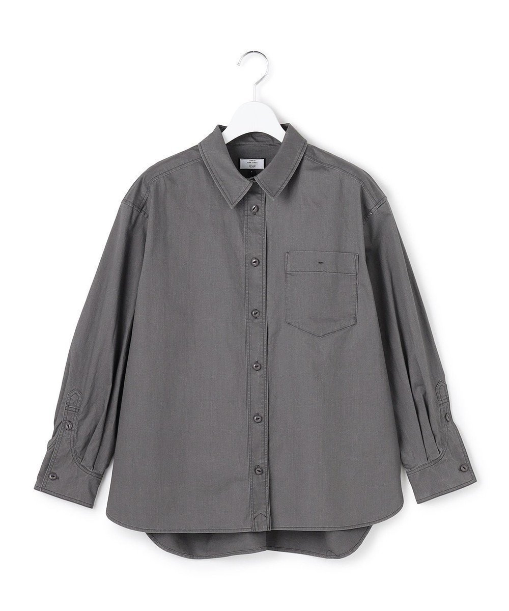 【ジェイプレスヨークストリート/J.PRESS YORK STREET】の【WOMEN】ソフトコットン オーバー シャツ 人気、トレンドファッション・服の通販 founy(ファニー) 　ファッション　Fashion　レディースファッション　Fashion for Women　トップス・カットソー　Cut & Sew Tops　シャツ・ブラウス・オフィスカジュアル　Elegant Blouses & Button-Ups　ヴィンテージ　Vintage Style　春　Spring　シンプル　Simple, Minimal　デニム　Denim, Jeans Material　S/S・春夏　SS, Spring/Summer, Warm Season　夏　Summer　 other-1|ID: prp329100004867767 ipo3291000000036262771