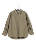 【ジェイプレスヨークストリート/J.PRESS YORK STREET】の【WOMEN】ソフトコットン オーバー シャツ 人気、トレンドファッション・服の通販 founy(ファニー) ファッション Fashion レディースファッション Fashion for Women トップス・カットソー Cut & Sew Tops シャツ・ブラウス・オフィスカジュアル Elegant Blouses & Button-Ups ヴィンテージ Vintage Style 春 Spring シンプル Simple, Minimal デニム Denim, Jeans Material S/S・春夏 SS, Spring/Summer, Warm Season 夏 Summer thumbnail カーキ系|ID: prp329100004867767 ipo3291000000036262774