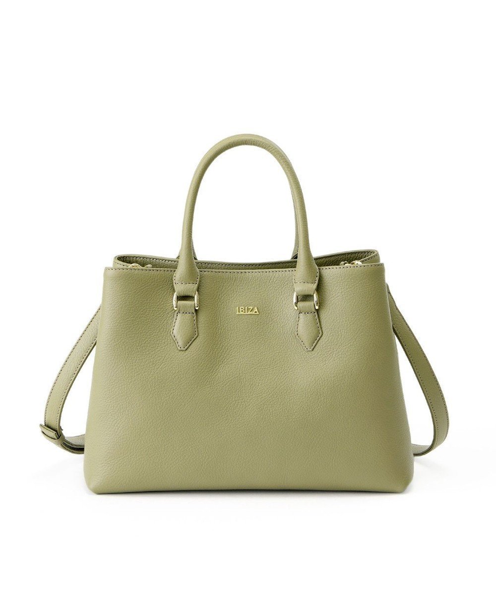 【イビサ/IBIZA】のイニシオ 牛革 2WAYバッグ 人気、トレンドファッション・服の通販 founy(ファニー) 　ファッション　Fashion　レディースファッション　Fashion for Women　バッグ　Bags　アクセサリー　Fashion Accessories　春　Spring　ショルダー　Shoulder, Shoulder Strap　フォルム　Silhouette, Form　ボックス　Boxy, Box Shape　ポケット　Pocket, Pocket Detail　マグネット　Magnet, Magnetic Closure　エレガント 上品　Elegant　 other-1|ID: prp329100004867772 ipo3291000000036262819