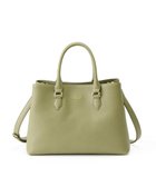 【イビサ/IBIZA】のイニシオ 牛革 2WAYバッグ 人気、トレンドファッション・服の通販 founy(ファニー) ファッション Fashion レディースファッション Fashion for Women バッグ Bags アクセサリー Fashion Accessories 春 Spring ショルダー Shoulder, Shoulder Strap フォルム Silhouette, Form ボックス Boxy, Box Shape ポケット Pocket, Pocket Detail マグネット Magnet, Magnetic Closure エレガント 上品 Elegant thumbnail 薄緑|ID: prp329100004867772 ipo3291000000036262821