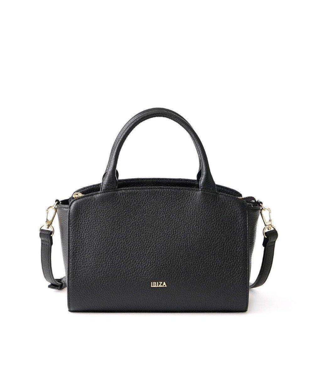 【イビサ/IBIZA】のアセアーダ 牛革 2WAYバッグ(S) インテリア・キッズ・メンズ・レディースファッション・服の通販 founy(ファニー) 　ファッション　Fashion　レディースファッション　Fashion for Women　ショルダー　Shoulder, Shoulder Strap　シンプル　Simple, Minimal　スクエア　Square, Square Shape　財布　Wallet, Purse　フォルム　Silhouette, Form　フォーマル　Formal, Dressy　ポケット　Pocket, Pocket Detail　ポーチ　Pouch, Small Case　エレガント 上品　Elegant　セレモニー　Ceremony　入学式　Entrance Ceremony　黒|ID: prp329100004867784 ipo3291000000036262915