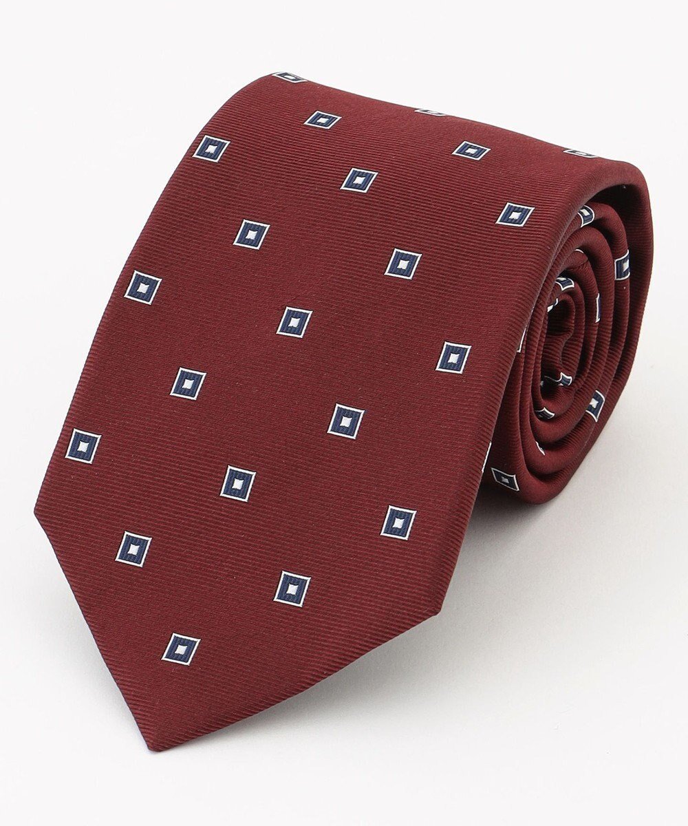 【ジェイ プレス/J.PRESS / MEN】の【フレッシャーズにもおすすめ】小紋柄 ネクタイ インテリア・キッズ・メンズ・レディースファッション・服の通販 founy(ファニー) 　ファッション　Fashion　メンズファッション　Fashion for Men　おすすめ　Recommended / Our Picks　シルク　Silk, 100% Silk　スーツ　Suit, Formalwear　ビジネス 仕事 通勤　Business / Work / Commuting　エレガント 上品　Elegant　ワイン系7|ID: prp329100004868146 ipo3291000000036272432