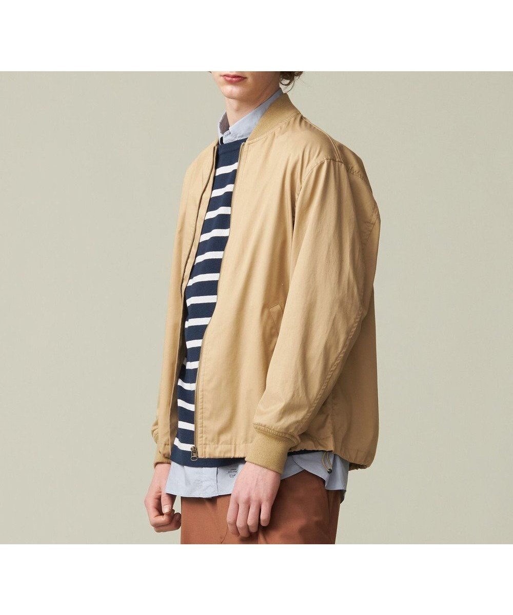 【ジェイプレスヨークストリート/J.PRESS YORK STREET】の【UNISEX】MA-1ブルゾン インテリア・キッズ・メンズ・レディースファッション・服の通販 founy(ファニー) 　ファッション　Fashion　レディースファッション　Fashion for Women　アウター　Coat / Outerwear Collection　レディースジャケット・軽アウター　Jackets　ブルゾンジャケット・スポーティアウター　Blouson Jackets　MA-1ジャケット　MA-1 Bomber Jackets / Flight Jackets　ユニセックス　Unisex, Genderless　おすすめ　Recommended / Our Picks　カーゴパンツ　Cargo Pants, Utility Pants　ジャケット　Jacket, Outerwear　スウェット / スエット　Sweatshirt, Sweatwear　スピンドル　Spindle, Drawcord　セットアップ　Set-Up, Coordinated Outfit　デニム　Denim, Jeans Material　ブルゾン　Blouson, Bomber Jacket　ボトム　Bottoms, Lower Wear　ワイド　Wide, Wide Fit　夏　Summer　春　Spring　S/S・春夏　SS, Spring/Summer, Warm Season　軽量　Lightweight, Ultra Light　ベージュ系|ID: prp329100004868150 ipo3291000000036272446
