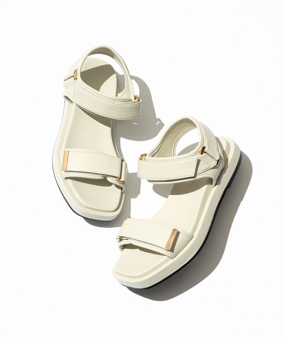 【23区/NIJYUSANKU】のスポーツ サンダル インテリア・キッズ・メンズ・レディースファッション・服の通販 founy(ファニー) 　ファッション　Fashion　レディースファッション　Fashion for Women　スポーツウェア　Functional & Stylish Sportswear　サンダル&ミュール　Sandals & Mules　2025年　2025　2025春夏・S/S　Spring/Summer 2025 SS25　サンダル　Sandals, Summer Shoes　スポーツ　Sports, Activewear　夏　Summer　春　Spring　S/S・春夏　SS, Spring/Summer, Warm Season　アイボリー系|ID: prp329100004868161 ipo3291000000036272535