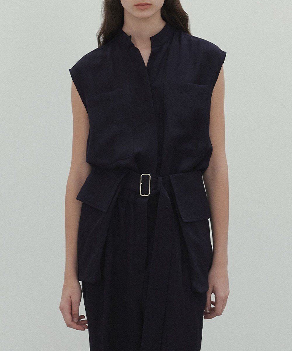 【ベイジ,/BEIGE,】の【洗える】BERNARD / リネンワイドポケット付きラップベルト インテリア・キッズ・メンズ・レディースファッション・服の通販 founy(ファニー) 　ファッション　Fashion　レディースファッション　Fashion for Women　ベルト&ウエストマーク　Belts & Waist Accessories　シンプル　Simple, Minimal　ポケット　Pocket, Pocket Detail　ラップ　Wrap, Wrap Design　リネン　Linen, Linen Fabric　ワイド　Wide, Wide Fit　ワッシャー　Washer, Crinkled Finish　エレガント 上品　Elegant　夏　Summer　春　Spring　S/S・春夏　SS, Spring/Summer, Warm Season　洗える　Machine Washable　Navy|ID: prp329100004868163 ipo3291000000036272557