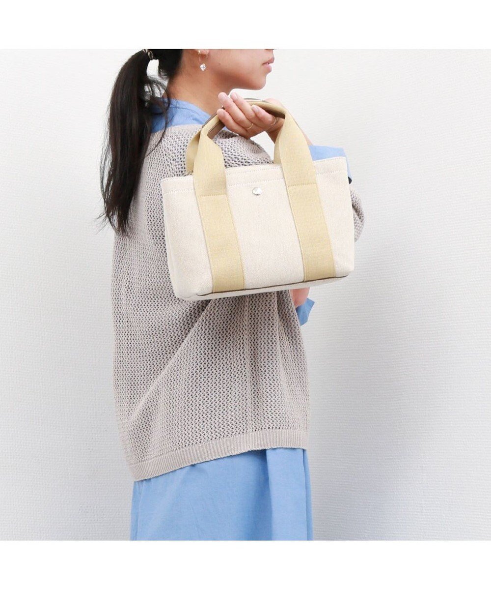 【アンビリオン/UNBILLION】のカシュカシュ cachecache / テープエルガリー2wayパーテーショントート インテリア・キッズ・メンズ・レディースファッション・服の通販 founy(ファニー) 　ファッション　Fashion　レディースファッション　Fashion for Women　バッグ　Bags　カラフル　Colorful Design　ショルダー　Shoulder, Shoulder Strap　財布　Wallet, Purse　ハンド　Hand, Handmade　ポケット　Pocket, Pocket Detail　ポーチ　Pouch, Small Case　ミックス　Mix, Mixed Style　モチーフ　Motif, Design Theme　再入荷　Restock / Back in Stock　ビジネス 仕事 通勤　Business / Work / Commuting　ベージュ|ID: prp329100004868175 ipo3291000000036272642