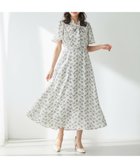 【フェルゥ/Feroux】の【洗える】フラワープリント クラシカル ワンピース 人気、トレンドファッション・服の通販 founy(ファニー) ファッション Fashion レディースファッション Fashion for Women ワンピース Dresses カーディガン Cardigan, Knitwear クラシカル Classical, Vintage-Inspired シャーリング Shirring, Ruched バランス Balance, Style Balance フィット Fit, Slim Fit フェミニン Feminine, Girly フラワー Flower, Floral フレア Flare, Flared プリント Print, Printed Pattern リボン Ribbon, Bow エレガント 上品 Elegant 夏 Summer 春 Spring S/S・春夏 SS, Spring/Summer, Warm Season 洗える Machine Washable A/W・秋冬 Autumn/Winter thumbnail スカイブルー系1|ID: prp329100004868178 ipo3291000000036272660