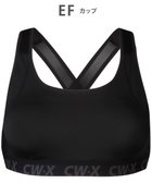 【シーダブリューエックス/CW-X】の【WOMEN】 スポーツブラ 5方向 吸汗速乾(前身頃) HTY128 /ワコール ブラック|ID: prp329100004868182 ipo3291000000036272683