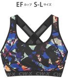 【シーダブリューエックス/CW-X】の【WOMEN】 スポーツブラ 5方向 吸汗速乾(前身頃) HTY128 /ワコール グレイッシュブルー|ID: prp329100004868182 ipo3291000000036272685