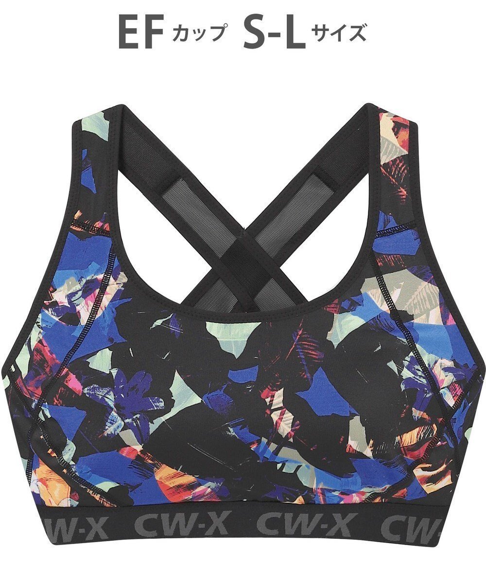 【シーダブリューエックス/CW-X】の【WOMEN】 スポーツブラ 5方向 吸汗速乾(前身頃) HTY128 /ワコール インテリア・キッズ・メンズ・レディースファッション・服の通販 founy(ファニー) 　ファッション　Fashion　レディースファッション　Fashion for Women　スポーツウェア　Functional & Stylish Sportswear　アンダー　Underwear Essentials　クッション　Cushion, Throw Pillow　スポーツ　Sports, Activewear　センター　Center, Center Line　ダブル　Double, Double-Breasted　ラッセル　Raschel, Raschel Lace　おすすめ　Recommended / Our Picks　グレイッシュブルー|ID: prp329100004868182 ipo3291000000036272685