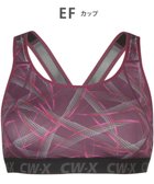 【シーダブリューエックス/CW-X】の【WOMEN】 スポーツブラ 5方向 吸汗速乾(前身頃) HTY128 /ワコール バイオレット|ID: prp329100004868182 ipo3291000000036272692