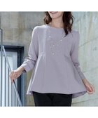 【ティアクラッセ/Tiaclasse】の【洗える】ソフトペプラムブラウス 人気、トレンドファッション・服の通販 founy(ファニー) ファッション Fashion レディースファッション Fashion for Women トップス・カットソー Cut & Sew Tops シャツ・ブラウス・オフィスカジュアル Elegant Blouses & Button-Ups パール Pearl, Pearl Accent ビジネス 仕事 通勤 Business / Work / Commuting フェミニン Feminine, Girly ペプラム Peplum, Flared Hem ポケット Pocket, Pocket Detail エレガント 上品 Elegant 洗える Machine Washable A/W・秋冬 Autumn/Winter thumbnail ライトグレー|ID: prp329100004868187 ipo3291000000036272729