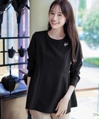 【ティアクラッセ/Tiaclasse】の【洗える】ソフトペプラムブラウス 人気、トレンドファッション・服の通販 founy(ファニー) ファッション Fashion レディースファッション Fashion for Women トップス・カットソー Cut & Sew Tops シャツ・ブラウス・オフィスカジュアル Elegant Blouses & Button-Ups パール Pearl, Pearl Accent ビジネス 仕事 通勤 Business / Work / Commuting フェミニン Feminine, Girly ペプラム Peplum, Flared Hem ポケット Pocket, Pocket Detail エレガント 上品 Elegant 洗える Machine Washable A/W・秋冬 Autumn/Winter thumbnail ブラック|ID: prp329100004868187 ipo3291000000036272730