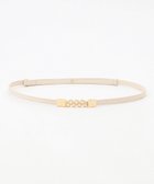 【エニィ スィス/any SiS】のビジューバックル ベルト 人気、トレンドファッション・服の通販 founy(ファニー) ファッション Fashion レディースファッション Fashion for Women バッグ Bags ベルト&ウエストマーク Belts & Waist Accessories パール Pearl, Pearl Accent モチーフ Motif, Design Theme thumbnail アイボリー系|ID: prp329100004868188 ipo3291000000036272733