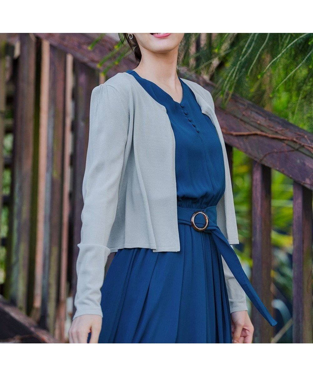 【ティアクラッセ/Tiaclasse】の長袖サマーニットカーディガン インテリア・キッズ・メンズ・レディースファッション・服の通販 founy(ファニー) 　ファッション　Fashion　レディースファッション　Fashion for Women　トップス・カットソー　Cut & Sew Tops　ニット　Knit Tops & Sweaters　カーディガン・羽織り　Layered Style Cardigans　アクセサリー　Fashion Accessories　ウォッシャブル　Machine Washable　春　Spring　洗える　Machine Washable　カーディガン　Cardigan, Knitwear　サマー　Summer, Summer Style　ショート　Short, Short Length　シンプル　Simple, Minimal　チュニック　Tunic, Long Top　長袖　Long Sleeve, Full Sleeve　バランス　Balance, Style Balance　ポケット　Pocket, Pocket Detail　無地　Plain, Solid Color　S/S・春夏　SS, Spring/Summer, Warm Season　再入荷　Restock / Back in Stock　夏　Summer　新作・新入荷　New Arrivals / New In　ライトグレー|ID: prp329100004868190 ipo3291000000036272743