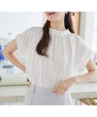 【ティアクラッセ/Tiaclasse】のモックネックフレンチスリーブカットソーブラウス 人気、トレンドファッション・服の通販 founy(ファニー) ファッション Fashion レディースファッション Fashion for Women トップス・カットソー Cut & Sew Tops シャツ・ブラウス・オフィスカジュアル Elegant Blouses & Button-Ups カットソー・ベーシックTシャツ Cut-and-Sewn Tops / Stretch Tees & Basics 春 Spring カットソー Cut and Sewn Top ジャケット Jacket, Outerwear スリーブ Sleeve, Long Sleeve / Short Sleeve チュニック Tunic, Long Top フレンチ French, French Style ポケット Pocket, Pocket Detail モックネック Mock Neck, Short Turtleneck S/S・春夏 SS, Spring/Summer, Warm Season 再入荷 Restock / Back in Stock 夏 Summer 新作・新入荷 New Arrivals / New In thumbnail オフホワイト|ID: prp329100004868192 ipo3291000000036272754