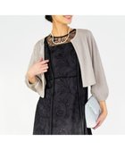【エニィ スィス/any SiS】の【Lily Calin】シャイニー ボレロ 人気、トレンドファッション・服の通販 founy(ファニー) ファッション Fashion レディースファッション Fashion for Women アウター Coat / Outerwear Collection ボレロ・ショート丈ジャケット / ドレス羽織りに Boleros & Short Jackets おすすめ Recommended / Our Picks ウォッシャブル Machine Washable シアー Sheer, See-Through シャイニー Shiny, Glossy Finish ストレッチ Stretch, Stretchy Fabric スリーブ Sleeve, Long Sleeve / Short Sleeve セレモニー Ceremony ドレス Dress, One-Piece フロント Front, Front Design ボレロ Bolero, Short Cardigan エレガント 上品 Elegant 夏 Summer 新作・新入荷 New Arrivals / New In 春 Spring S/S・春夏 SS, Spring/Summer, Warm Season thumbnail ライトグレー|ID: prp329100004868201 ipo3291000000036272807
