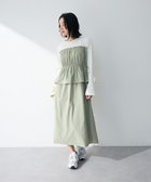 【グリーンパークス/Green Parks】のペプラムドッキングワンピース 人気、トレンドファッション・服の通販 founy(ファニー) ファッション Fashion レディースファッション Fashion for Women ワンピース Dresses おすすめ Recommended / Our Picks アクセサリー Fashion Accessories シンプル Simple, Minimal バランス Balance, Style Balance ポケット Pocket, Pocket Detail エレガント 上品 Elegant 夏 Summer 春 Spring S/S・春夏 SS, Spring/Summer, Warm Season thumbnail Khaki|ID: prp329100004868204 ipo3291000000036272819