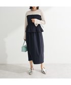 【グリーンパークス/Green Parks】のペプラムドッキングワンピース 人気、トレンドファッション・服の通販 founy(ファニー) ファッション Fashion レディースファッション Fashion for Women ワンピース Dresses おすすめ Recommended / Our Picks アクセサリー Fashion Accessories シンプル Simple, Minimal バランス Balance, Style Balance ポケット Pocket, Pocket Detail エレガント 上品 Elegant 夏 Summer 春 Spring S/S・春夏 SS, Spring/Summer, Warm Season thumbnail Navy|ID: prp329100004868204 ipo3291000000036272820