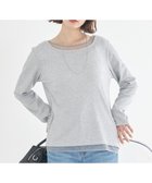 【アースミュージックアンドエコロジー/earth music&ecology】のレイヤード風テレコプルオーバー 人気、トレンドファッション・服の通販 founy(ファニー) ファッション Fashion レディースファッション Fashion for Women トップス・カットソー Cut & Sew Tops シャツ・ブラウス・オフィスカジュアル Elegant Blouses & Button-Ups ロングTシャツ・Tシャツ Longline T-Shirts & Tees カジュアルプルオーバー・ニットトップス Pullovers & Knit Tops / Casual Pullovers カットソー・ベーシックTシャツ Cut-and-Sewn Tops / Stretch Tees & Basics インナー Innerwear 春 Spring カットソー Cut and Sewn Top カーディガン Cardigan, Knitwear シンプル Simple, Minimal ジャケット Jacket, Outerwear テレコ Ribbed, Rib Stitch ポケット Pocket, Pocket Detail ロング Long, Long-Length S/S・春夏 SS, Spring/Summer, Warm Season 夏 Summer thumbnail Light Gray|ID: prp329100004868205 ipo3291000000036272828