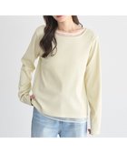 【アースミュージックアンドエコロジー/earth music&ecology】のレイヤード風テレコプルオーバー 人気、トレンドファッション・服の通販 founy(ファニー) ファッション Fashion レディースファッション Fashion for Women トップス・カットソー Cut & Sew Tops シャツ・ブラウス・オフィスカジュアル Elegant Blouses & Button-Ups ロングTシャツ・Tシャツ Longline T-Shirts & Tees カジュアルプルオーバー・ニットトップス Pullovers & Knit Tops / Casual Pullovers カットソー・ベーシックTシャツ Cut-and-Sewn Tops / Stretch Tees & Basics インナー Innerwear 春 Spring カットソー Cut and Sewn Top カーディガン Cardigan, Knitwear シンプル Simple, Minimal ジャケット Jacket, Outerwear テレコ Ribbed, Rib Stitch ポケット Pocket, Pocket Detail ロング Long, Long-Length S/S・春夏 SS, Spring/Summer, Warm Season 夏 Summer thumbnail Yellow|ID: prp329100004868205 ipo3291000000036272829