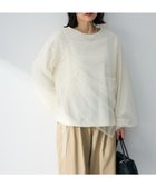 【グリーンパークス/Green Parks】のシャーリングチュールドッキングプルオーバー 人気、トレンドファッション・服の通販 founy(ファニー) ファッション Fashion レディースファッション Fashion for Women トップス・カットソー Cut & Sew Tops シャツ・ブラウス・オフィスカジュアル Elegant Blouses & Button-Ups ロングTシャツ・Tシャツ Longline T-Shirts & Tees カジュアルプルオーバー・ニットトップス Pullovers & Knit Tops / Casual Pullovers カットソー・ベーシックTシャツ Cut-and-Sewn Tops / Stretch Tees & Basics 春 Spring カットソー Cut and Sewn Top シャーリング Shirring, Ruched シンプル Simple, Minimal チュール Tulip, Tulip Motif ポケット Pocket, Pocket Detail S/S・春夏 SS, Spring/Summer, Warm Season 夏 Summer エレガント 上品 Elegant thumbnail Ecru|ID: prp329100004868206 ipo3291000000036272833